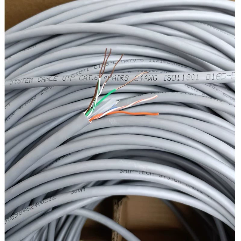 一舟一舟CAT6类千兆非屏蔽网线D165 家装网络工程的可靠基石